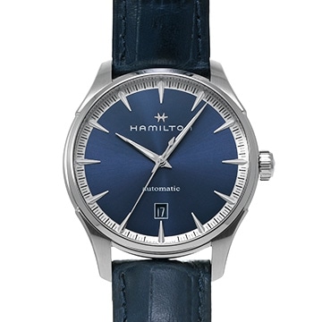 ハミルトン ジャズマスター H32475640 ブルー メンズ 時計 【中古】【wristwatch】