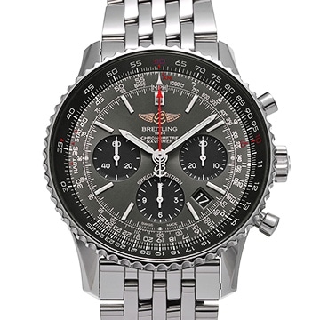 ブライトリング ナビタイマー 1 B01 クロノグラフ 43 ジャパンエディション AB0121A21B1A1 アンスラサイト/ブラック メンズ 時計 【中古】【wristwatch】