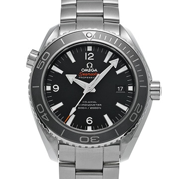 オメガ シーマスター プラネットオーシャン 600 コーアクシャル 232.30.46.21.01.001 ブラック メンズ 時計 【中古】【wristwatch】