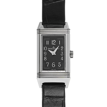 ジャガー ルクルト レベルソ ワン 復刻版 Q3258470 ブラック メンズ 時計 【中古】【wristwatch】