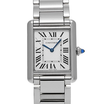 カルティエ タンク マスト LM WSTA0052 シルバー メンズ 時計 【中古】【wristwatch】