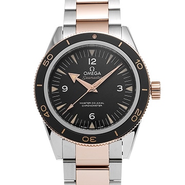 オメガ シーマスター 300 マスターコーアクシャル 233.20.41.21.01.001 ブラック メンズ 時計 【中古】【wristwatch】