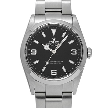 ロレックス エクスプローラー 114270 ブラック メンズ 時計 【中古】【wristwatch】