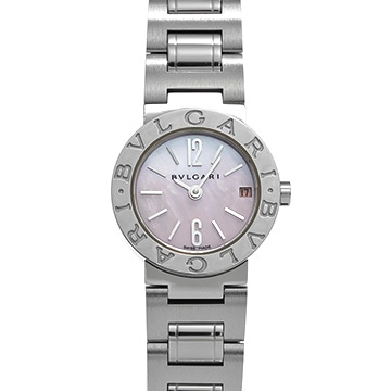 ブルガリ ブルガリブルガリ BB23C2SSD/JN ピンクシェル レディース 時計 【中古】【wristwatch】