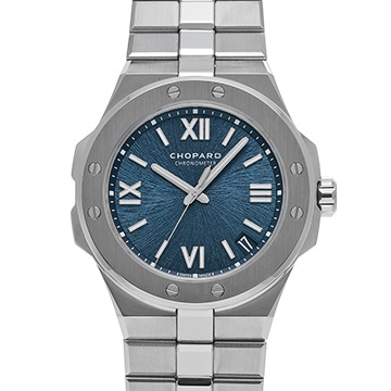 ショパール アルパイン イーグル ラージ 298600-3001 ブルー メンズ 時計 【中古】【wristwatch】