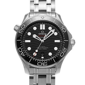 オメガ シーマスター ダイバー300 コーアクシャル マスタークロノメーター 210.30.42.20.01.001 ブラック メンズ 時計 【中古】【wristwatch】