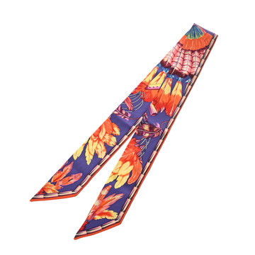 エルメス ツイリー BRAZIL マルチカラー シルク100％ レディース 【中古】【other】