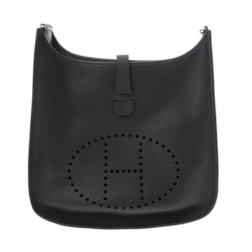 エルメス エヴリン3 GM ブラック トリヨンクレマンス ユニセックス バッグ 【中古】【bag】