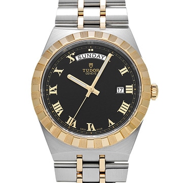チューダー / チュードル ロイヤル 28603 ブラック メンズ 時計 【中古】【wristwatch】