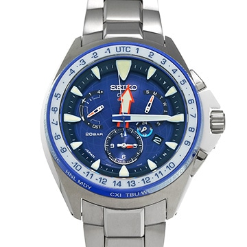 セイコー プロスペックス SBED001 ブルー メンズ 時計 【中古】【wristwatch】