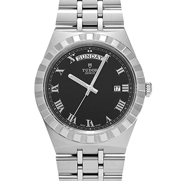 チューダー / チュードル ロイヤル 28600 ブラック メンズ 時計 【中古】【wristwatch】