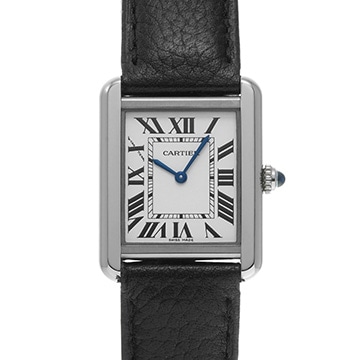 カルティエ タンク ソロ SM WSTA0030 シルバー レディース 時計 【中古】【wristwatch】