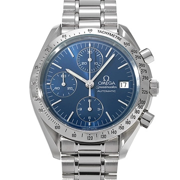 オメガ スピードマスター デイト 3511.80 ブルー メンズ 時計 【中古】【wristwatch】