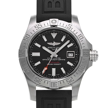 ブライトリング アベンジャーII シーウルフ A1733110/BC30 ブラック メンズ 時計 【中古】【wristwatch】