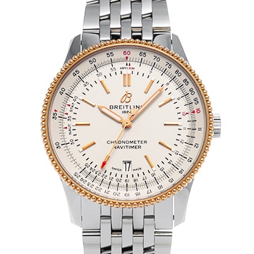 ブライトリング ナビタイマー オートマチック 41 U17326211G1A1 シルバー メンズ 時計 【中古】【wristwatch】