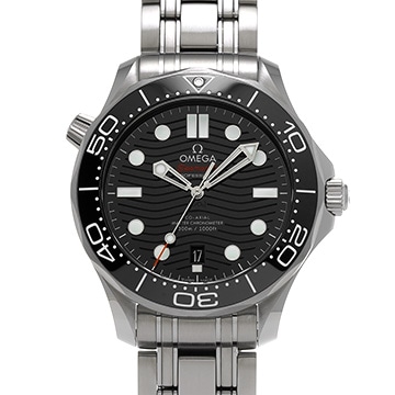 オメガ シーマスター ダイバー300 コーアクシャル マスタークロノメーター 210.30.42.20.01.001 ブラック メンズ 時計 【中古】【wristwatch】