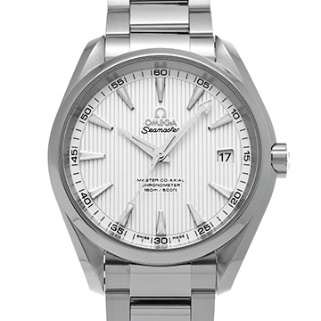 オメガ シーマスター アクアテラ マスター コーアクシャル クロノメーター 231.10.42.21.02.003 シルバー メンズ 時計 【中古】【wristwatch】