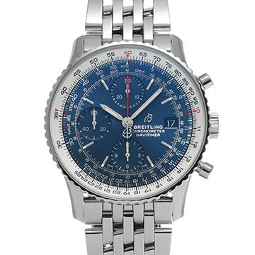 ブライトリング ナビタイマー 1 クロノグラフ 41 A13324121C1A1 ブルー メンズ 時計 【中古】【wristwatch】