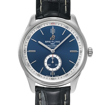 ブライトリング プレミエ オートマチック 40 A37340351C1P2 ブルー メンズ 時計 【中古】【wristwatch】
