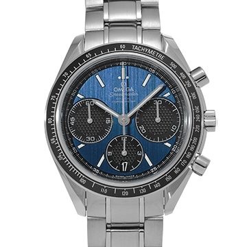 オメガ スピードマスター レーシング コーアクシャル 326.30.40.50.03.001 ブルー/ブラック メンズ 時計 【中古】【wristwatch】