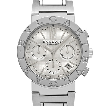ブルガリ ブルガリブルガリ クロノグラフ BB38SSCH シルバー メンズ 時計 【中古】【wristwatch】