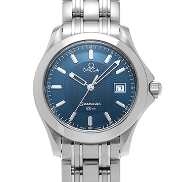 オメガ シーマスター 120 クォーツ 2511.81 ブルー メンズ 時計 【中古】【wristwatch】