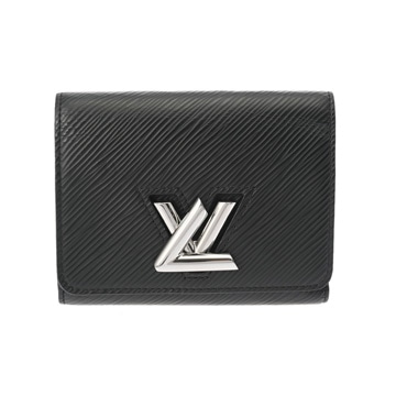 ルイ ヴィトン エピ ポルトフォイユ ツイスト コンパクト ノワール M64414 エピレザー ユニセックス 財布 【中古】【purse】