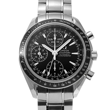 オメガ スピードマスター トリプルカレンダー 3220.50 ブラック メンズ 時計 【中古】【wristwatch】