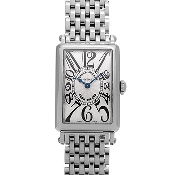 フランクミュラー ロングアイランド 902QZ シルバー レディース 時計 【中古】【wristwatch】