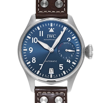 IWC ビッグパイロットウォッチ プティ・プランス IW500916 ブルー メンズ 時計 【中古】【wristwatch】