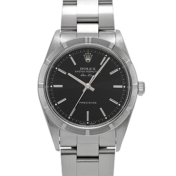 ロレックス エアキング 14010 ブラック メンズ 時計 【中古】【wristwatch】