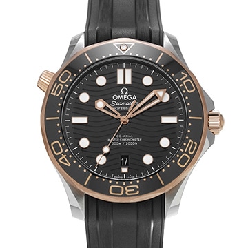 オメガ シーマスター ダイバー300 コーアクシャル マスタークロノメーター 210.22.42.20.01.002 ブラック メンズ 時計 【中古】【wristwatch】