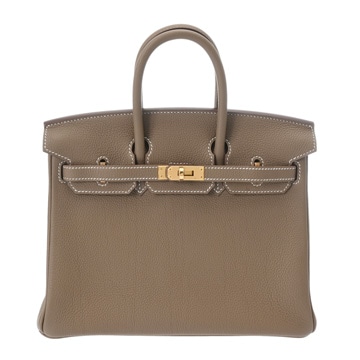 エルメス バーキン 25 エトゥープ トゴ レディース バッグ 【未使用】【bag】