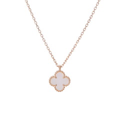 ヴァン クリーフ&アーペル スウィートアルハンブラネックレス ゴールド K18イエローゴールド YG レディース ジュエリー 【中古】【jewelry】