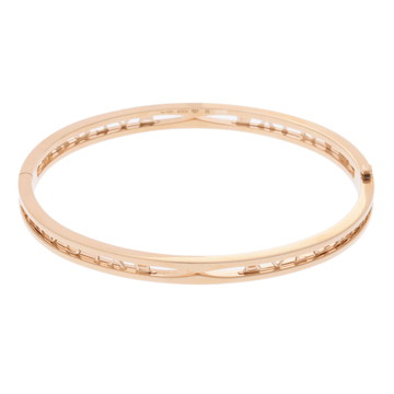 ブルガリ B-ZERO ロゴスパイラル ブレスレット #m ゴールド K18イエローゴールド YG ユニセックス ジュエリー 【中古】【jewelry】