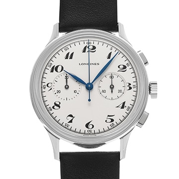 ロンジン ヘリテージ クラシック クロノグラフ 1946 L2.827.4.73.0 シルバー メンズ 時計 【新品】【wristwatch】