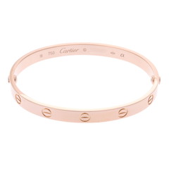 カルティエ ラブブレスレット #18 旧型 ゴールド K18ピンクゴールド PG レディース ジュエリー 【中古】【jewelry】