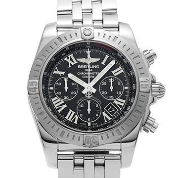 ブライトリング クロノマット JSP ローマンインデックス AB0115111B2A1 ブラック メンズ 時計 【中古】【wristwatch】