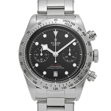 チューダー / チュードル ヘリテージ ブラックベイ クロノ 79350 ブラック メンズ 時計 【中古】【wristwatch】