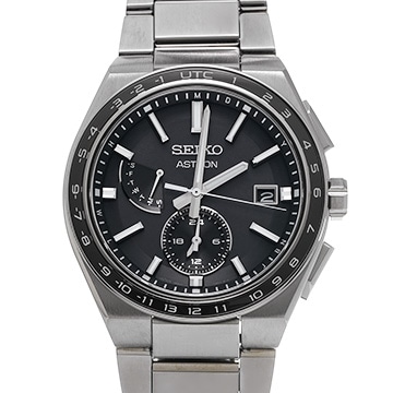 セイコー アストロン ネクスター SBXY039 ブラック メンズ 時計 【中古】【wristwatch】