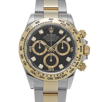 ロレックス コスモグラフ デイトナ 116503G ブラック/ダイヤモンド メンズ 時計 【中古】【wristwatch】