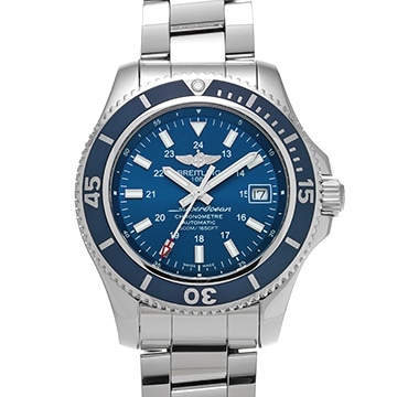ブライトリング スーパーオーシャンII 42 A17365D1/C957 ブルー メンズ 時計 【中古】【wristwatch】