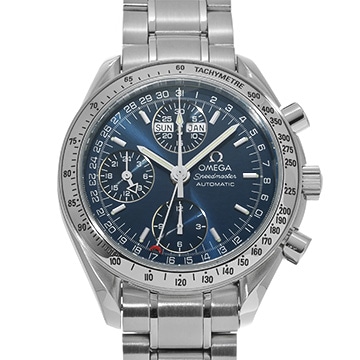 オメガ スピードマスター トリプルカレンダー 3523.80 ブルー メンズ 時計 【中古】【wristwatch】