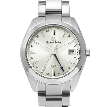 グランドセイコー ヘリテージコレクション クォーツ GMT SBGN011 シャンパンゴールド メンズ 時計 【中古】【wristwatch】