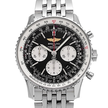 ブライトリング ナビタイマー 01 AB012012/BB01 ブラック/シルバー メンズ 時計 【中古】【wristwatch】