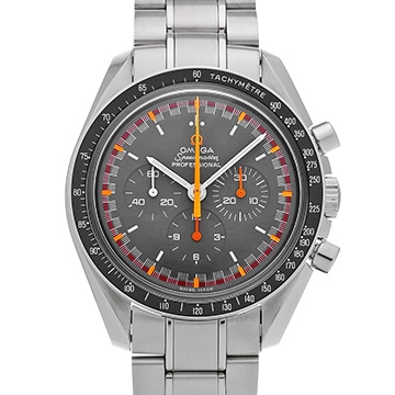 オメガ スピードマスター ムーンウォッチ プロフェッショナル アポロ11号 35周年記念 3570.40 グレー メンズ 時計 【中古】【wristwatch】