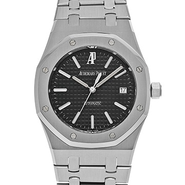 オーデマ ピゲ ロイヤルオーク 15300ST.OO.1220ST.03 ブラック メンズ 時計 【中古】【wristwatch】