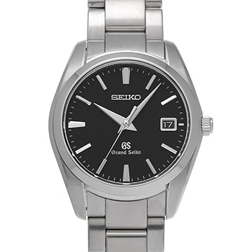 グランドセイコー ヘリテージコレクション クォーツ SBGX061 ブラック メンズ 時計 【中古】【wristwatch】