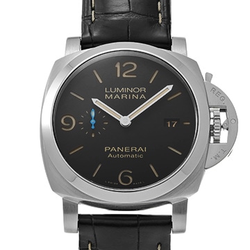 パネライ ルミノールマリーナ 1950 3デイズ アッチャイオ PAM01312 ブラック メンズ 時計 【中古】【wristwatch】