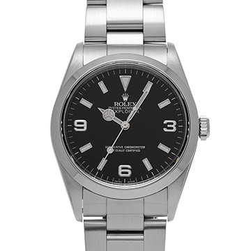 ロレックス エクスプローラー 14270 ブラック メンズ 時計 【中古】【wristwatch】